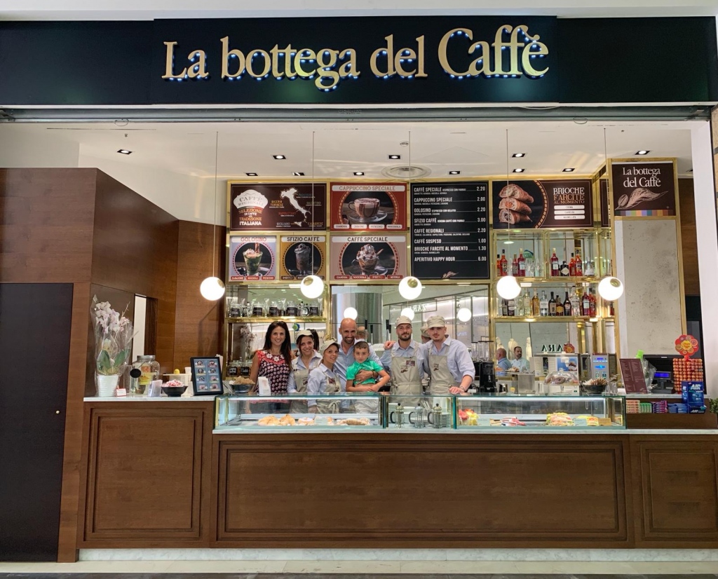 La bottega del Caffè arriva a Salerno Reno La bottega del Caffè arriva a Salerno Reno